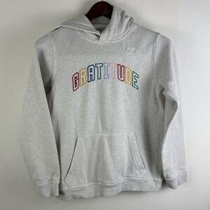 Nike Big Kids' Boys GRATITUDE
Pullover Hoodie (Heather White)
Size XL